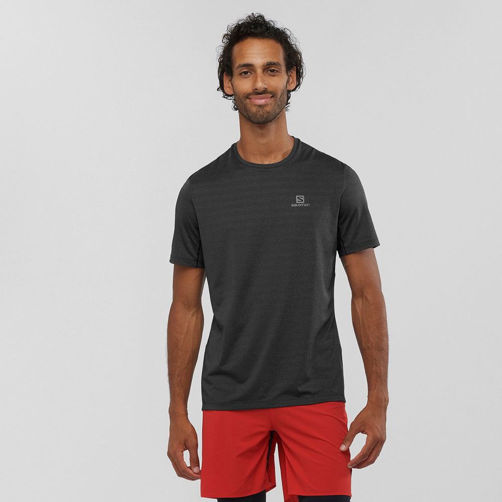 Salomon XA Camisetas Hombre - Rojas Naranjas - Colombia (92678-BJGU)